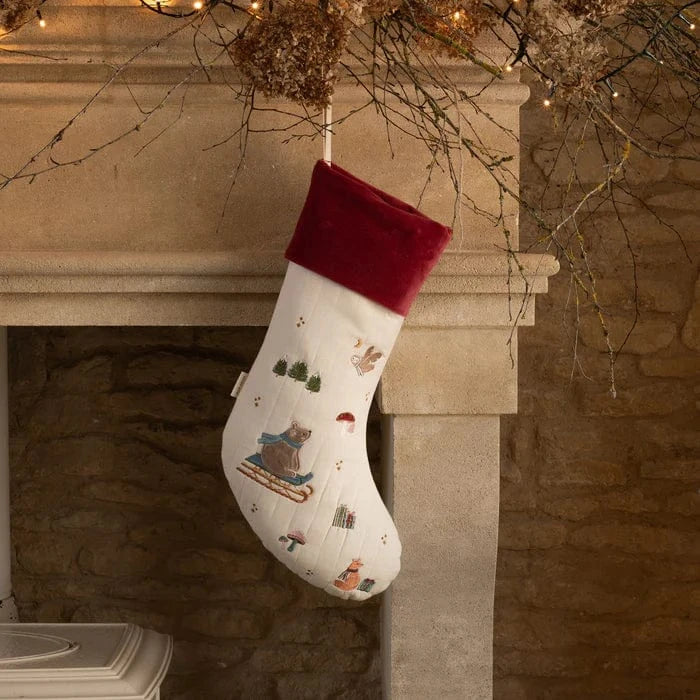 Christmas Stocking - Bear Cub
