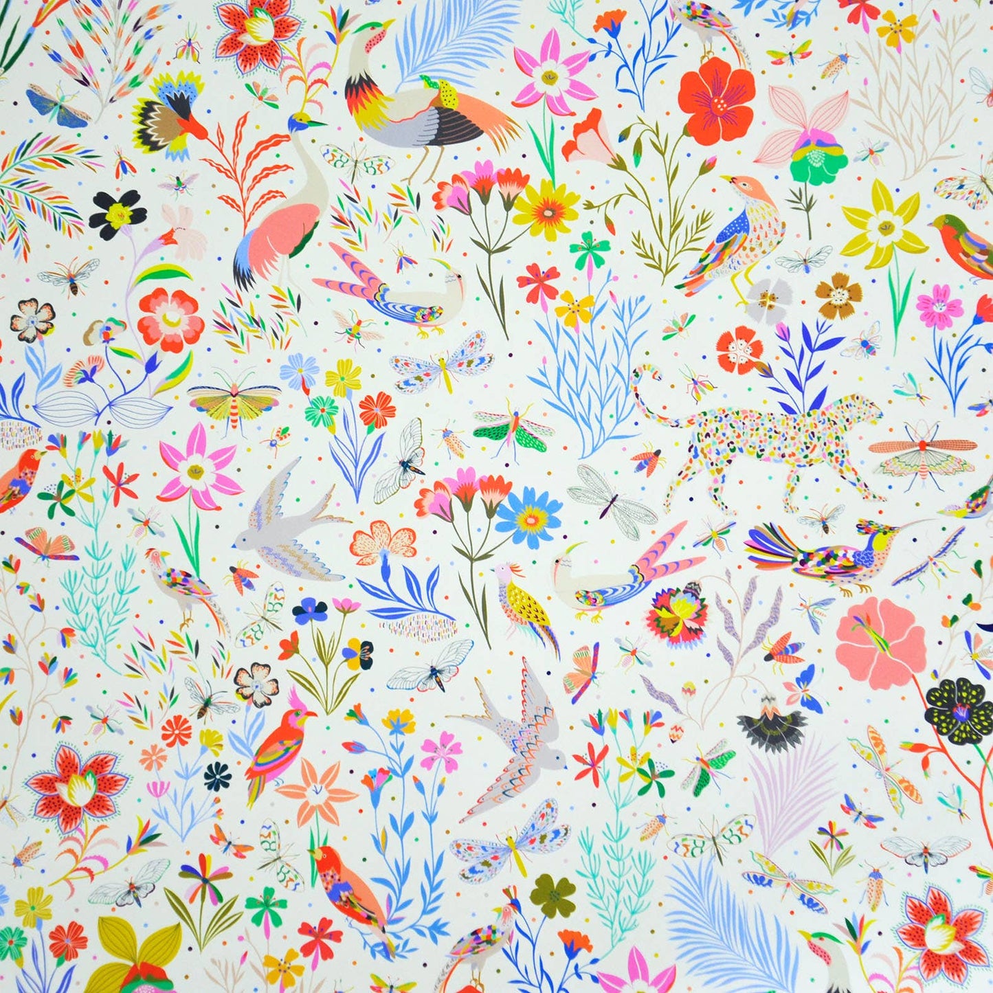 Leopard in Wonderland Wrapping Paper