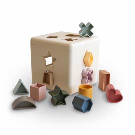 Original Mushie Shape Sorter Toy