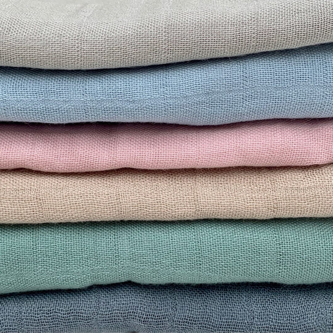 Muslin 'go-to' cloth - Slate Blue