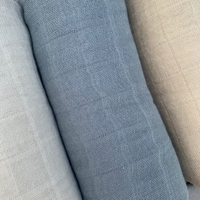 Muslin 'go-to' cloth - Slate Blue