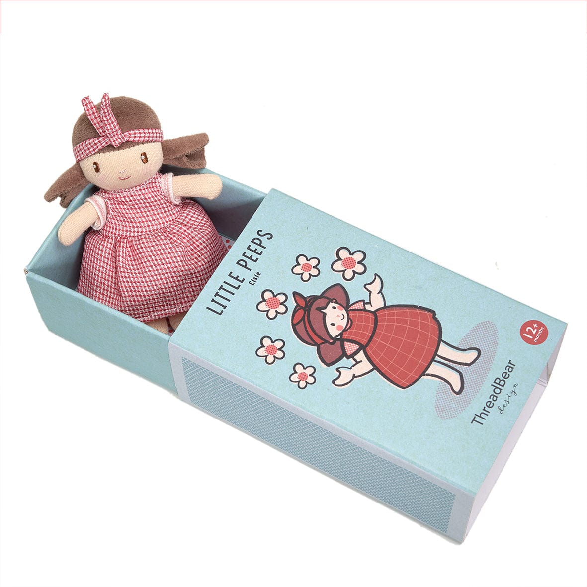 Poppy Strawberry Matchbox Doll by Threadbear Design.