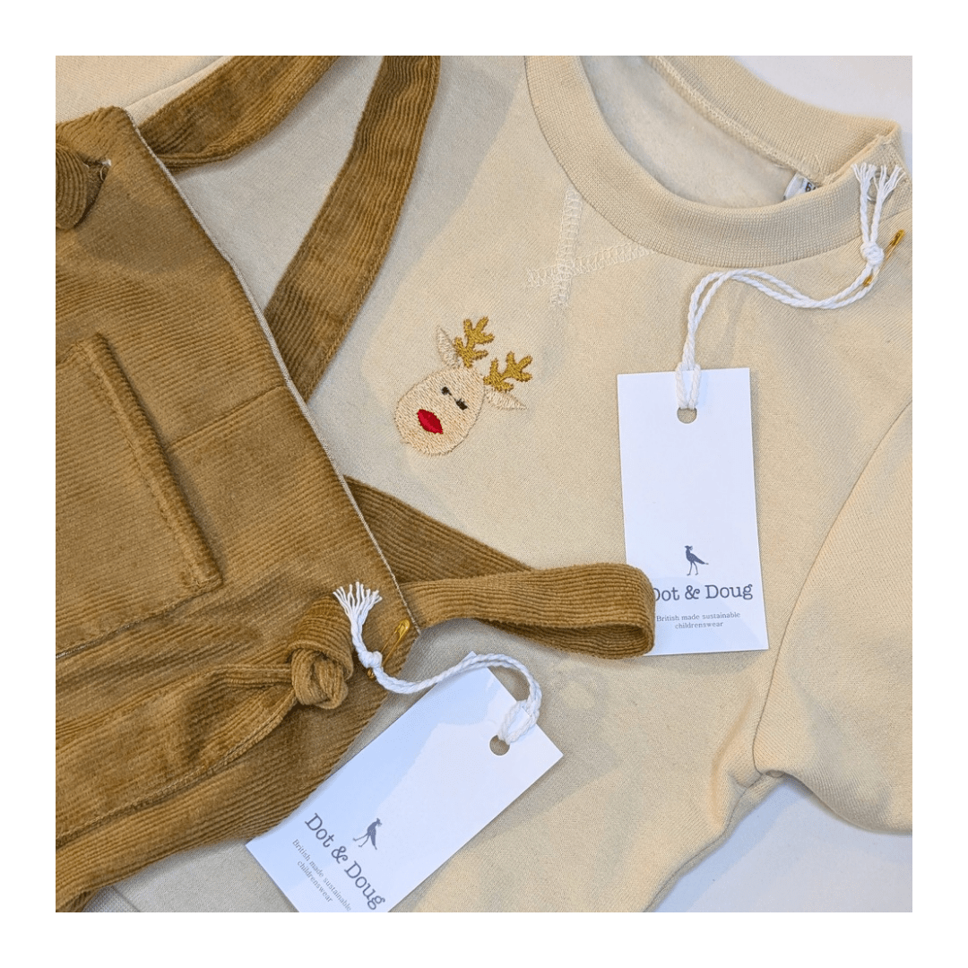 Reindeer Embroidered Jumper