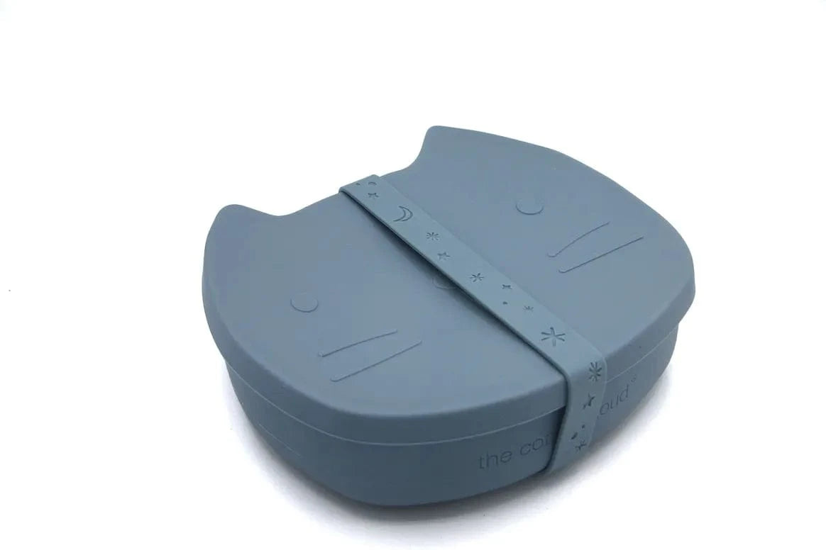 Pippa the Cat / Blue Silicone Lunchbox