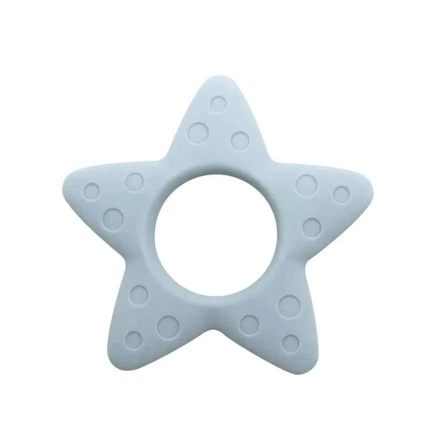 Blue Star Silicone Teething Toy