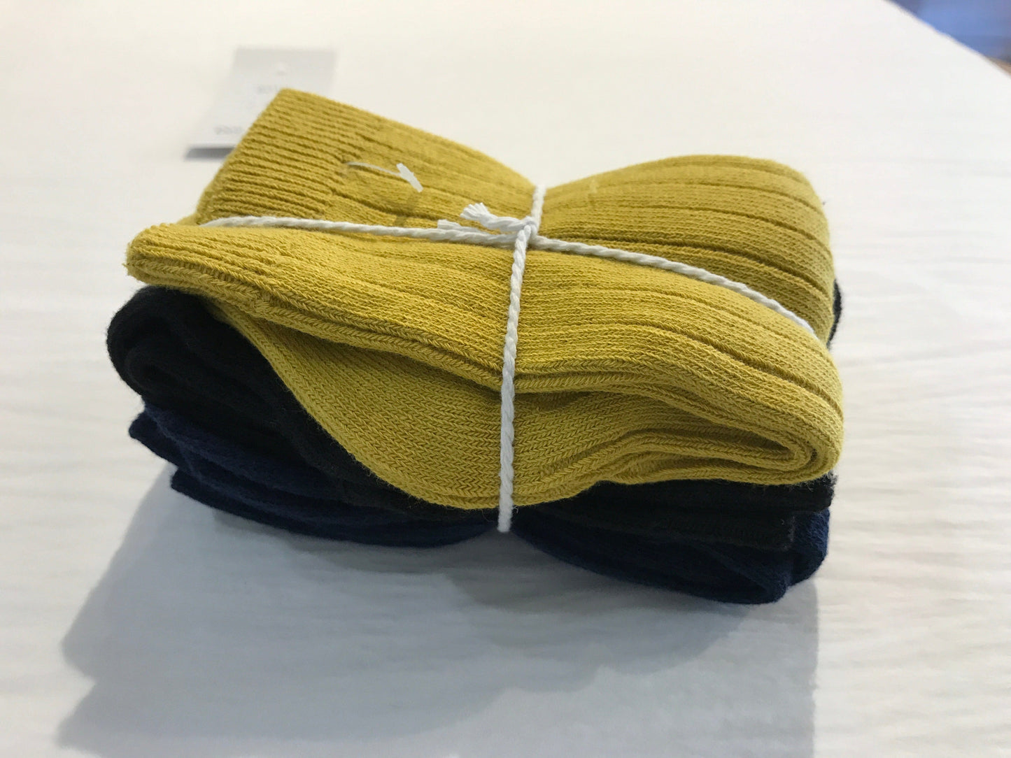 Sock - trio set (yellow,black,blue)