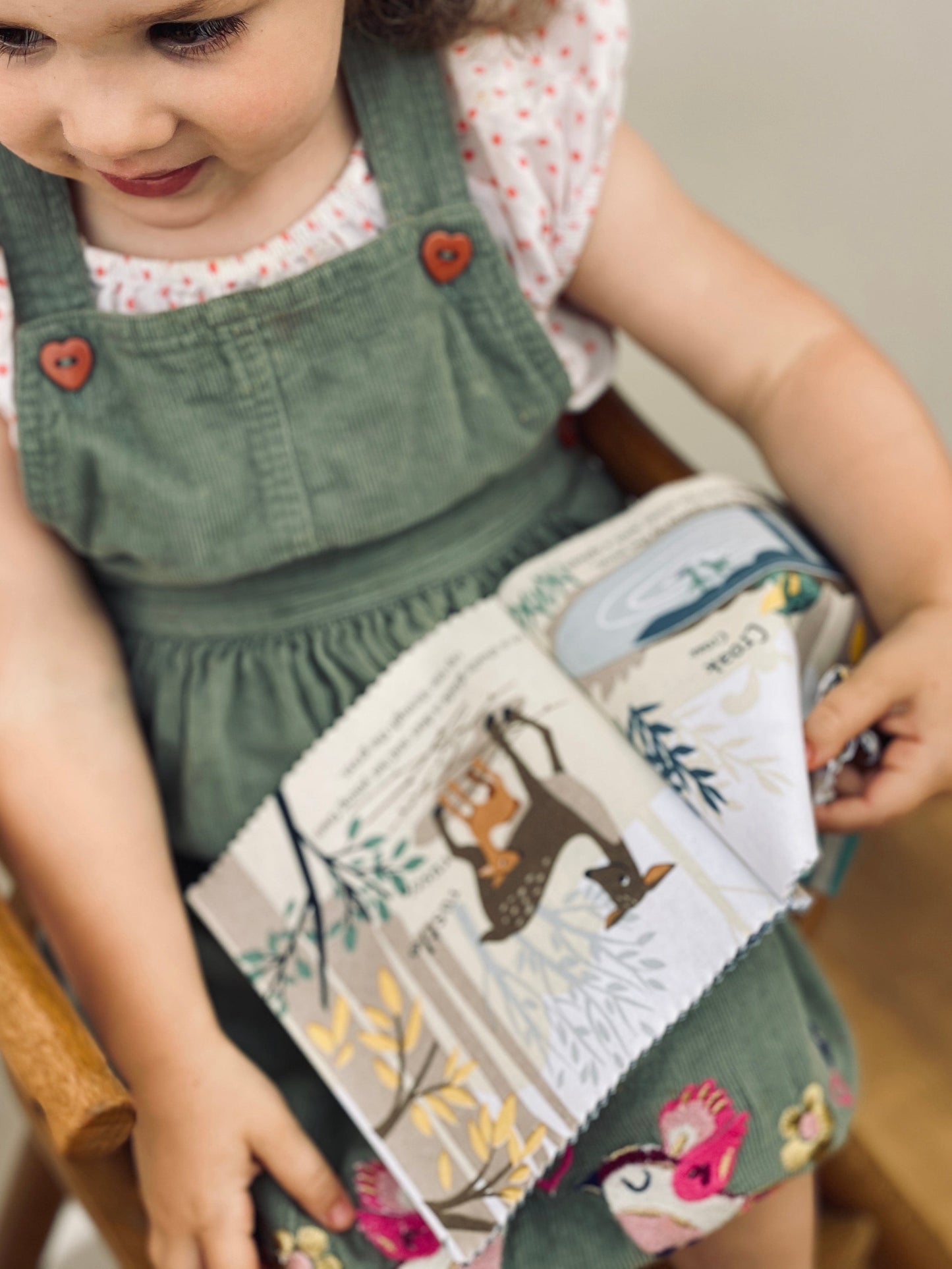 The woodland hush rag book