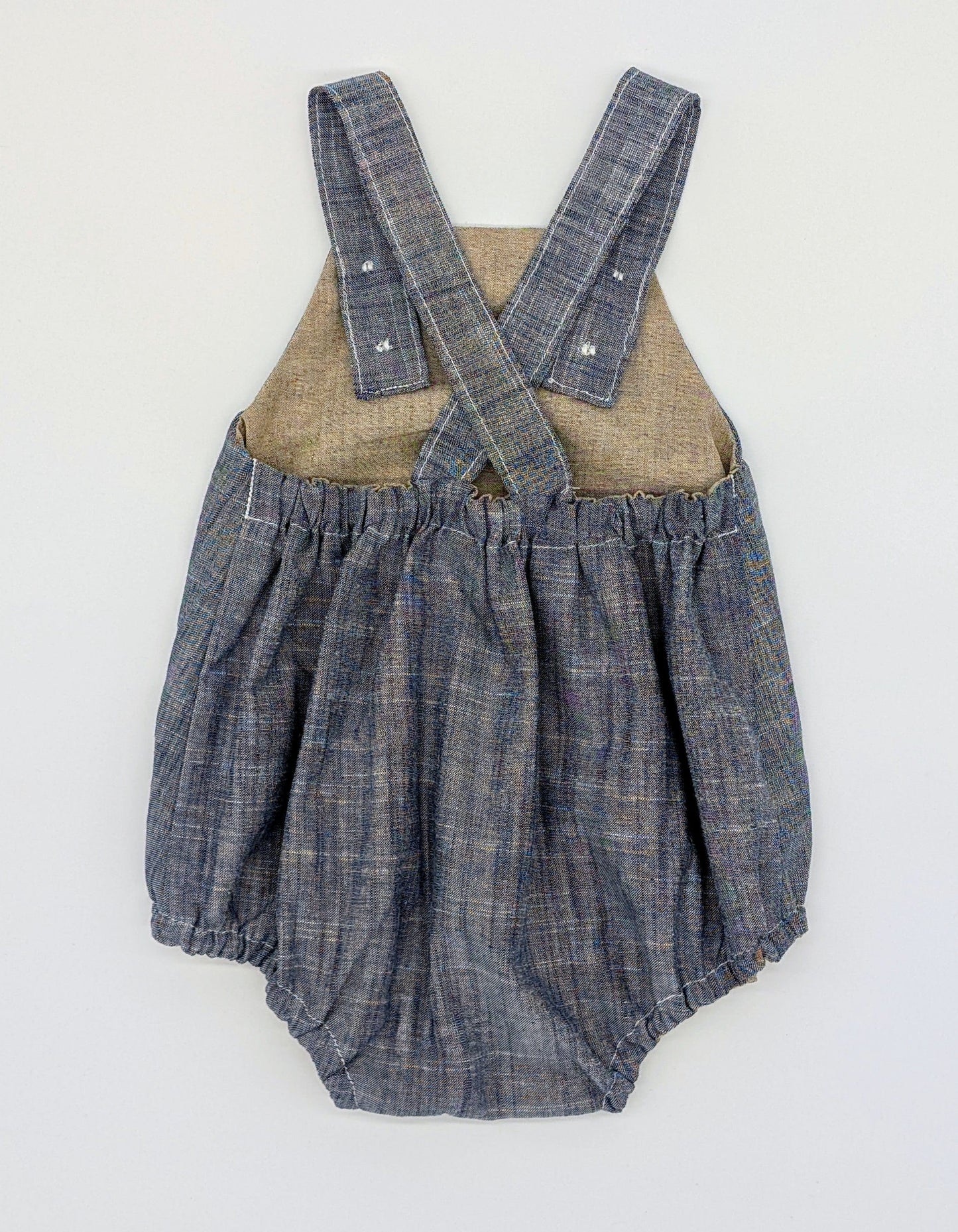 Rompers Tractor Dungaree Romper