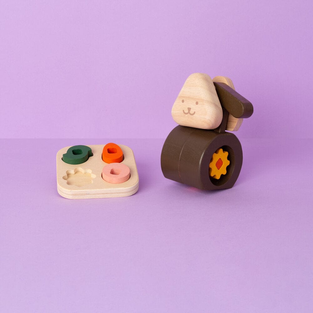 WOOFY - Wooden Dog Toy