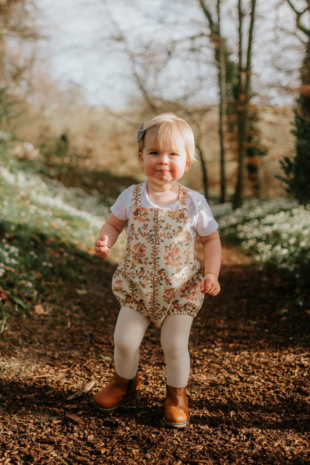 Dungaree Romper 0-3yrs - The Early Bird