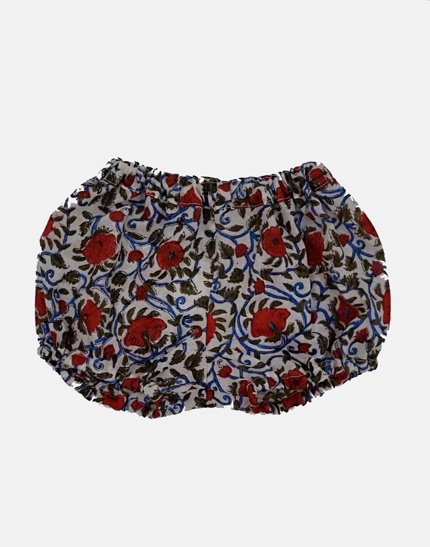 Bloomers - Red Winter print