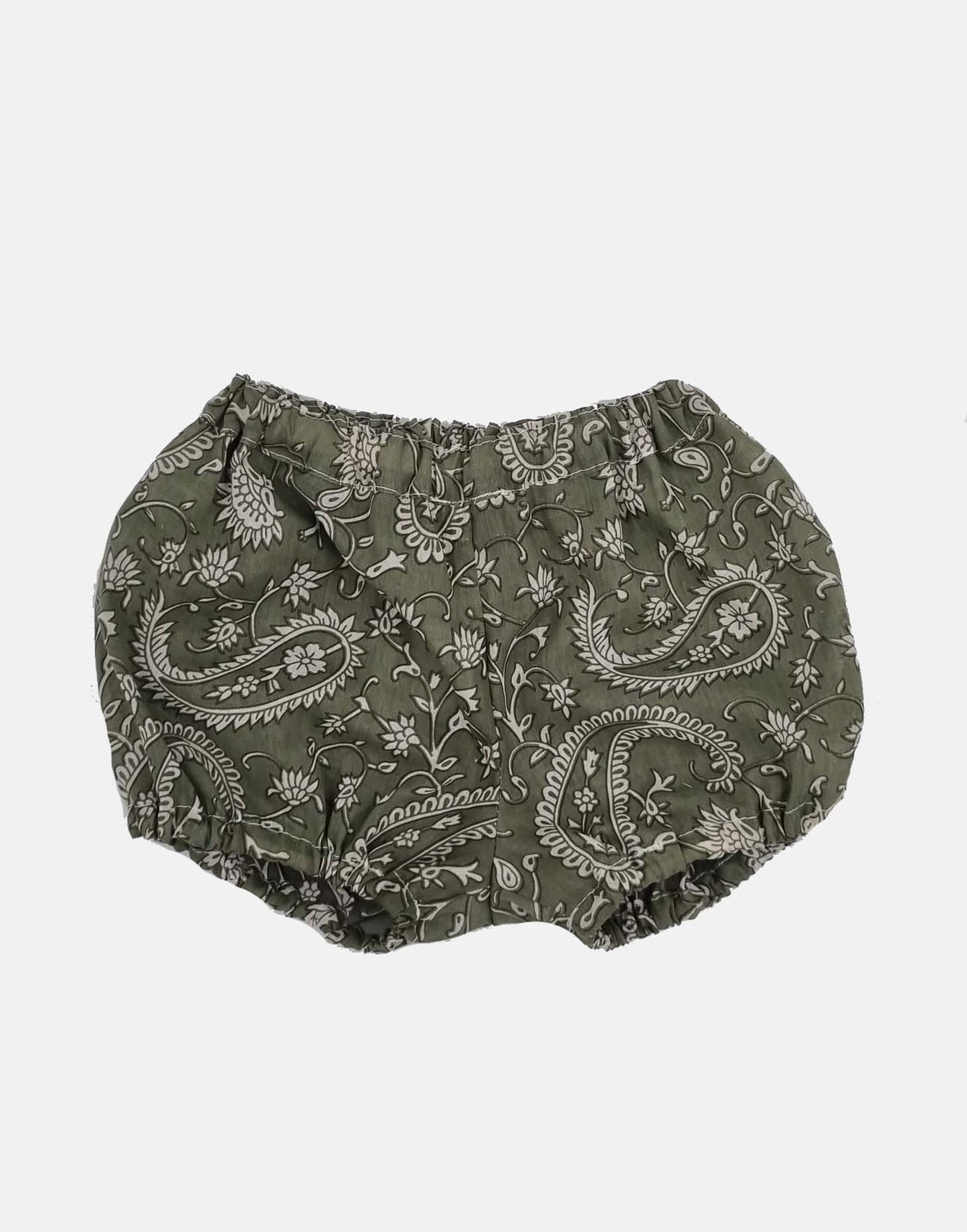 Bloomers - Green Paisley