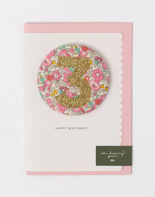 Age 3 - Liberty badge card