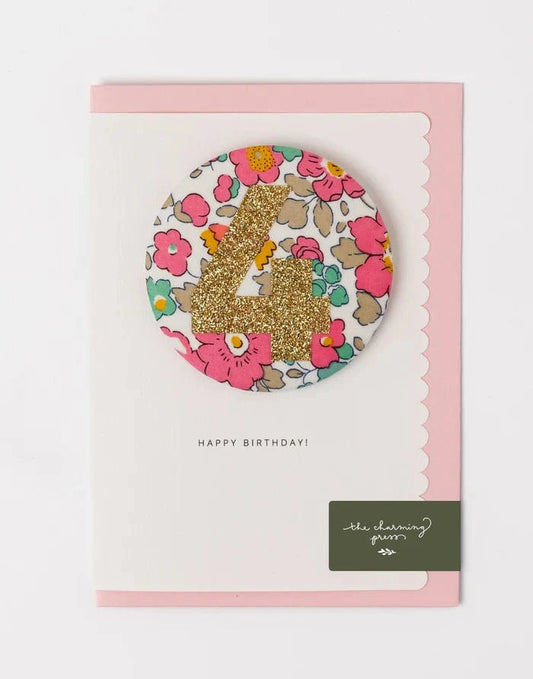 Age 4 - Liberty badge card