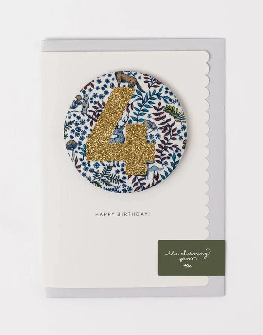 Age 4 - Liberty badge card