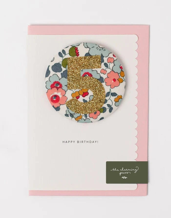 Age 5 - Liberty badge card