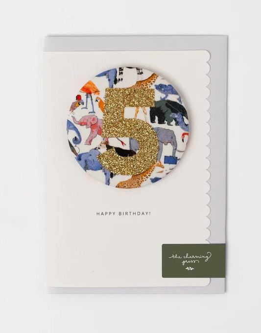 Age 5 - Liberty badge card