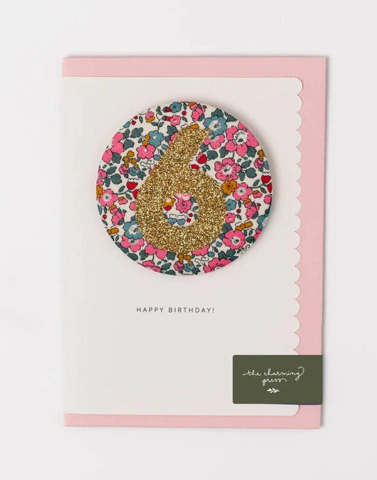 Age 6 - Liberty badge card