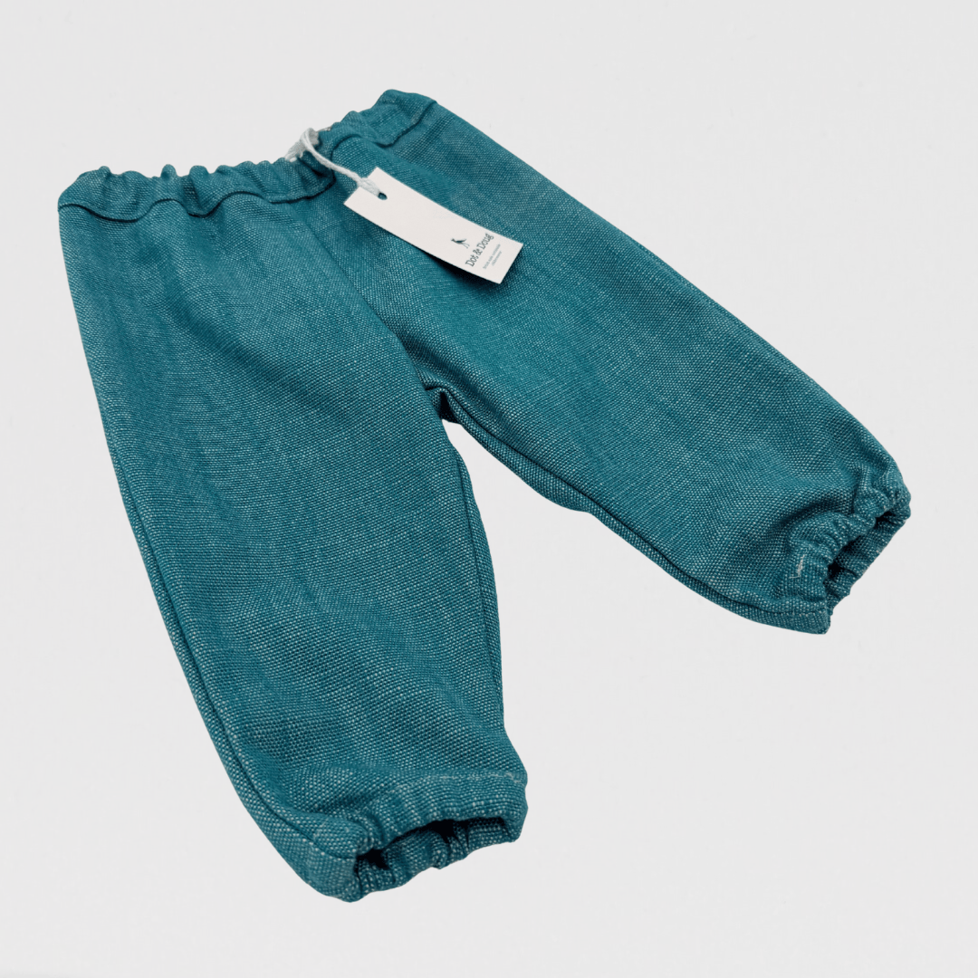 Archie Denim Trouser | Teal