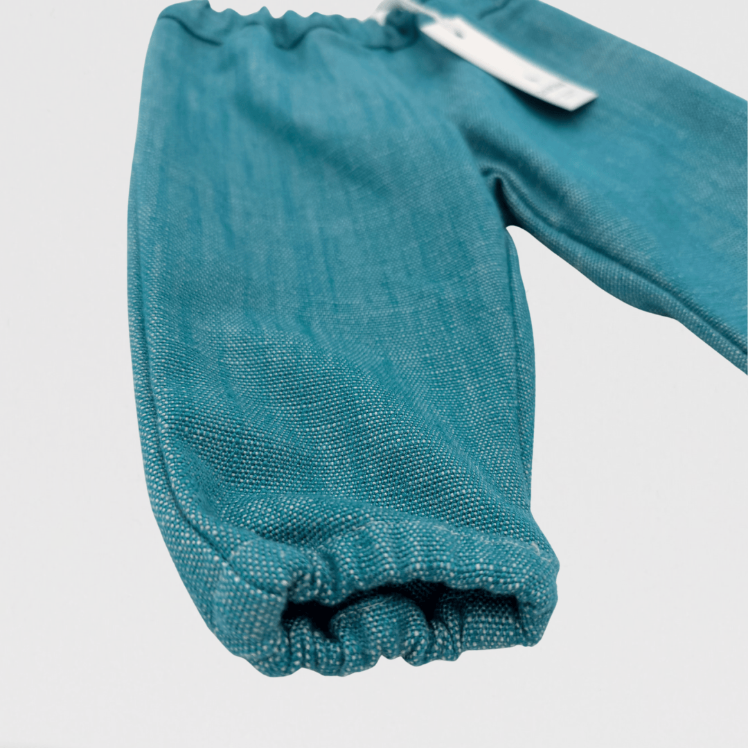 Archie Denim Trouser | Teal