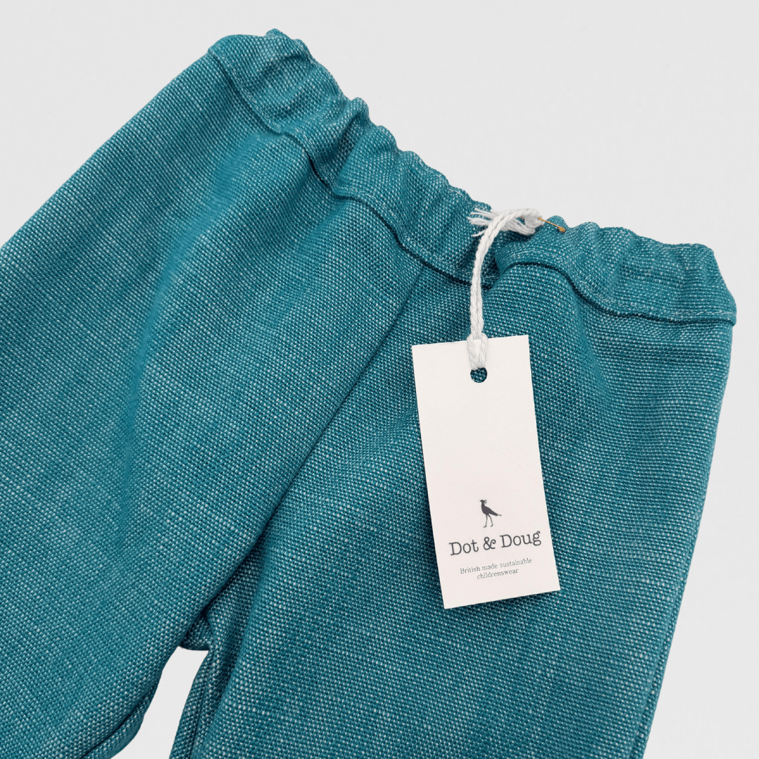 Archie Denim Trouser | Teal