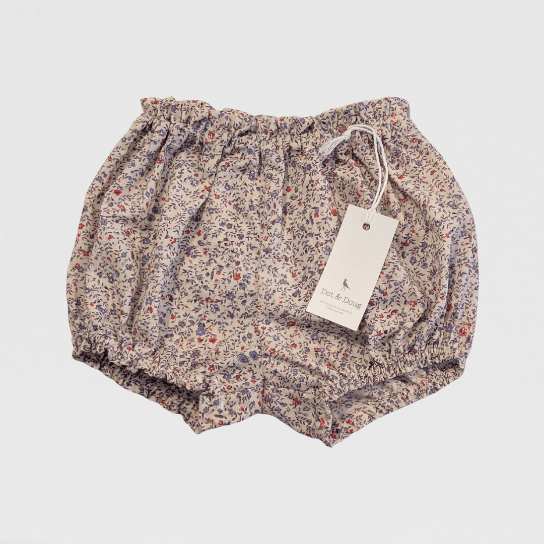 Clearance 12-18m Bailey Floral Bloomers | Lilac Ditsy