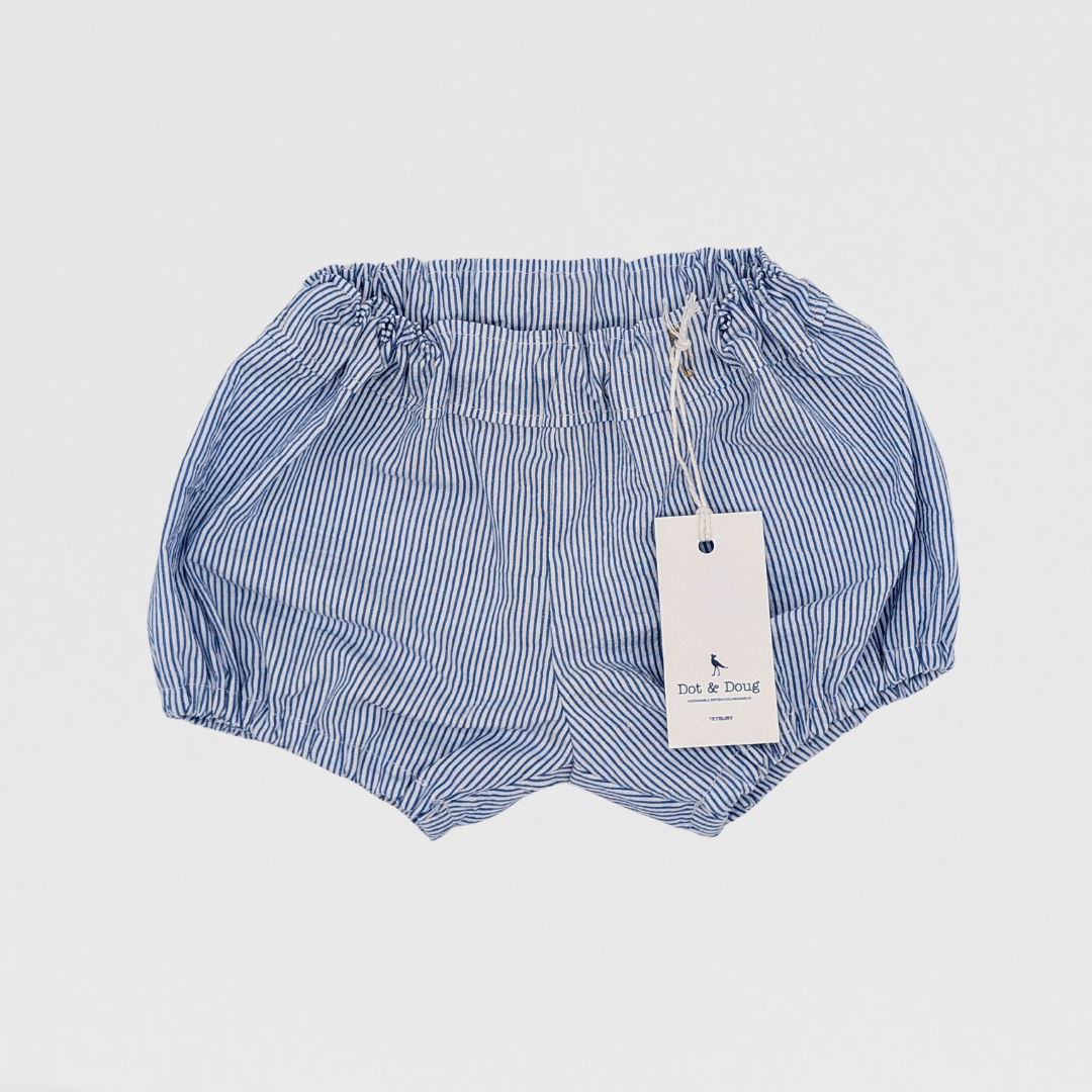 Bailey Striped Bloomer | Blue/White