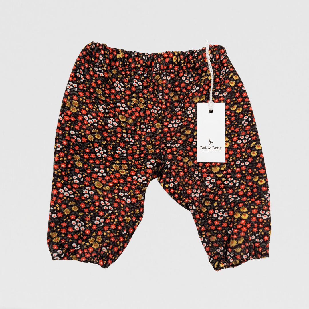 Bloom Floral Trouser | Orange/Multi