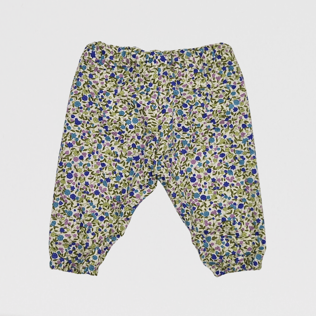Bloom Floral Trouser | Purple/Green/Multi