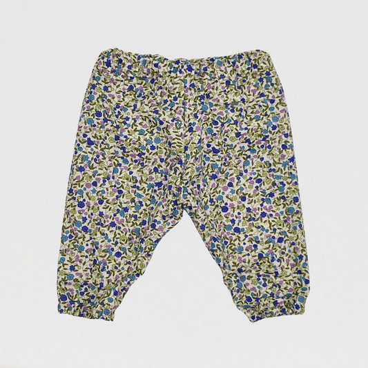 Bloom Floral Trouser | Purple/Green/Multi