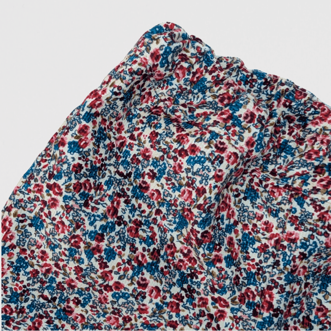 Bloom Floral Trouser | Red/Blue/Multi