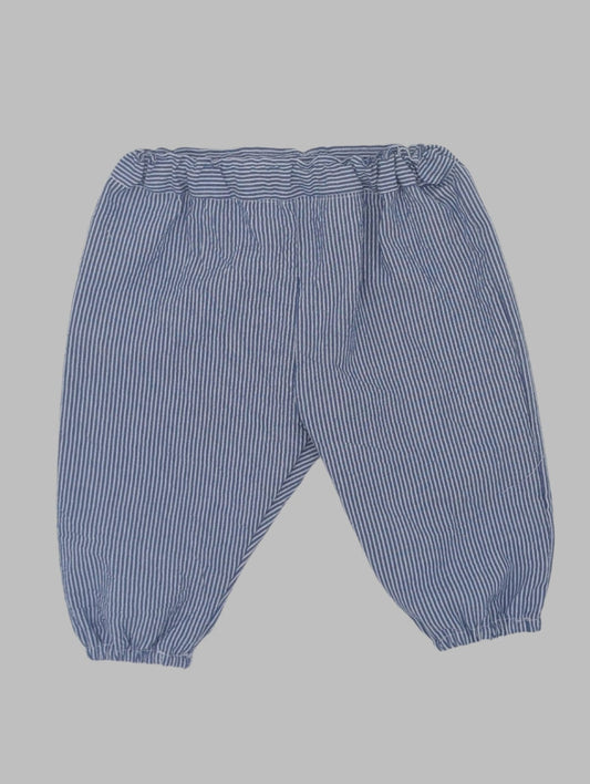 Blue Striped Trousers