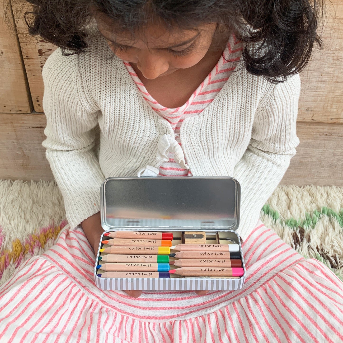 Cotton Twist | Bright Watercolour Pencils Set
