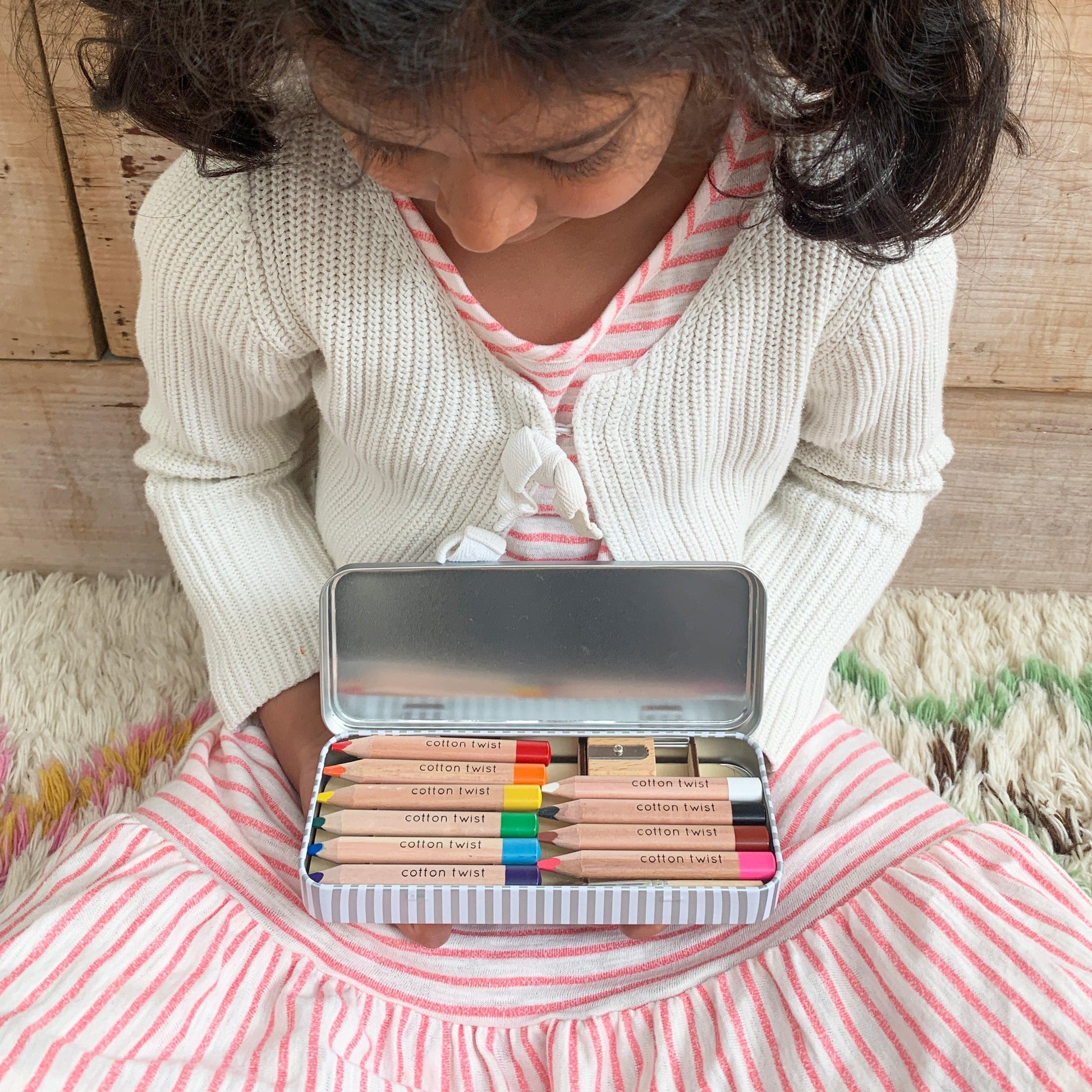 Cotton Twist | Bright Watercolour Pencils Set