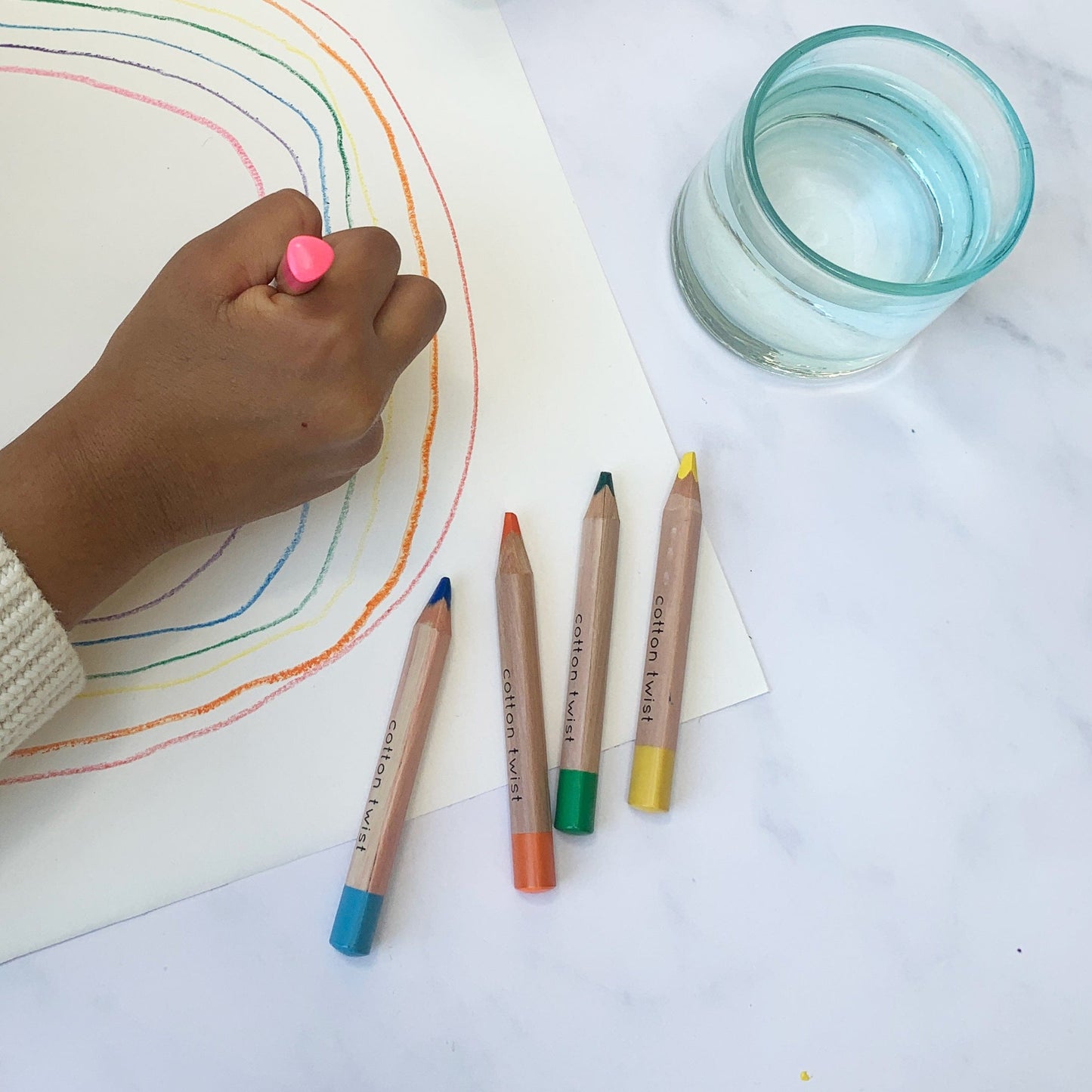 Cotton Twist | Bright Watercolour Pencils Set