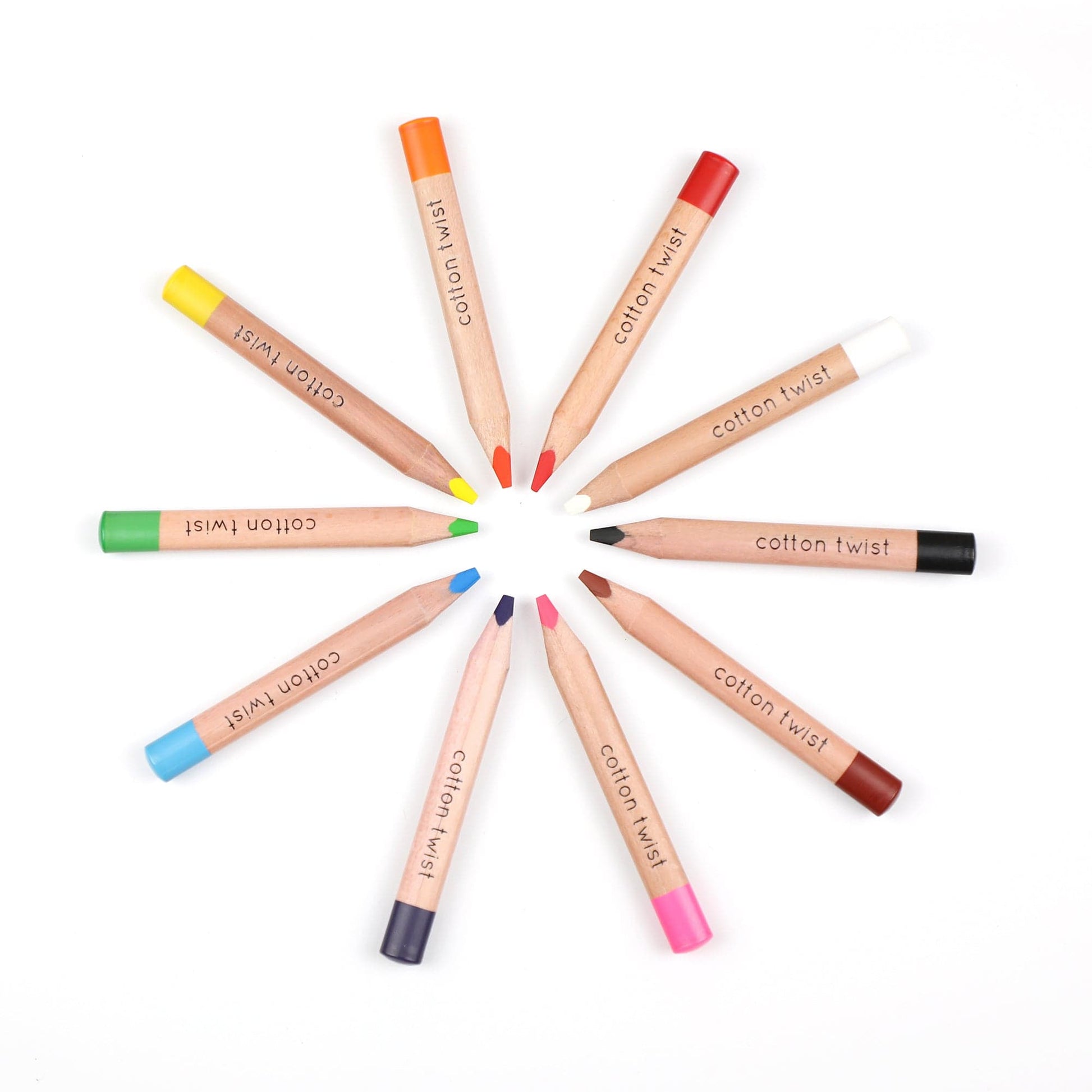 Cotton Twist | Bright Watercolour Pencils Set