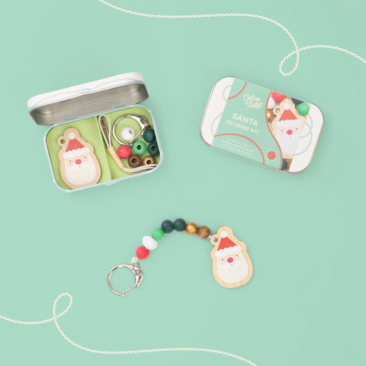 Cotton Twist Santa Keyring Kit