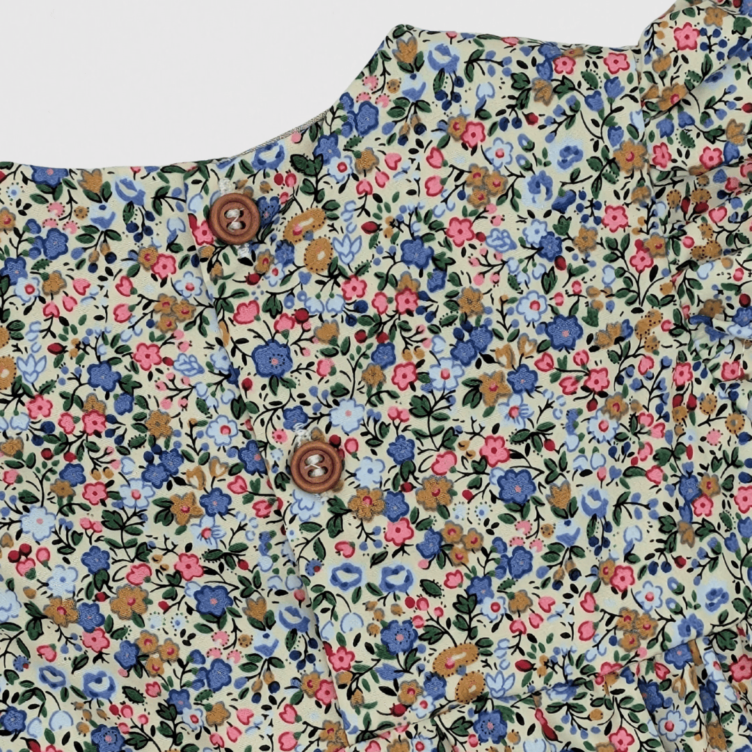 Darcie Floral Dress | Purple/Green/Multi