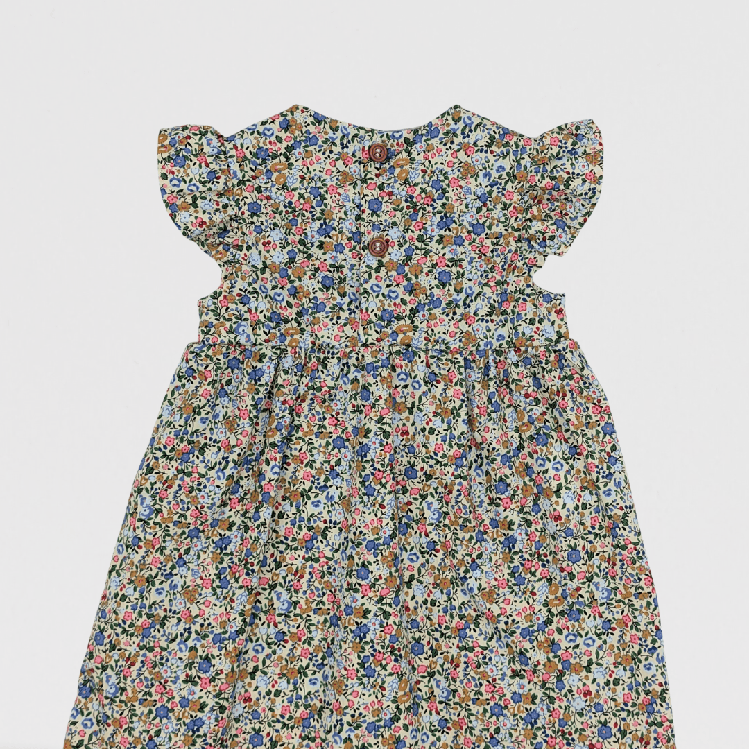 Darcie Floral Dress | Purple/Green/Multi
