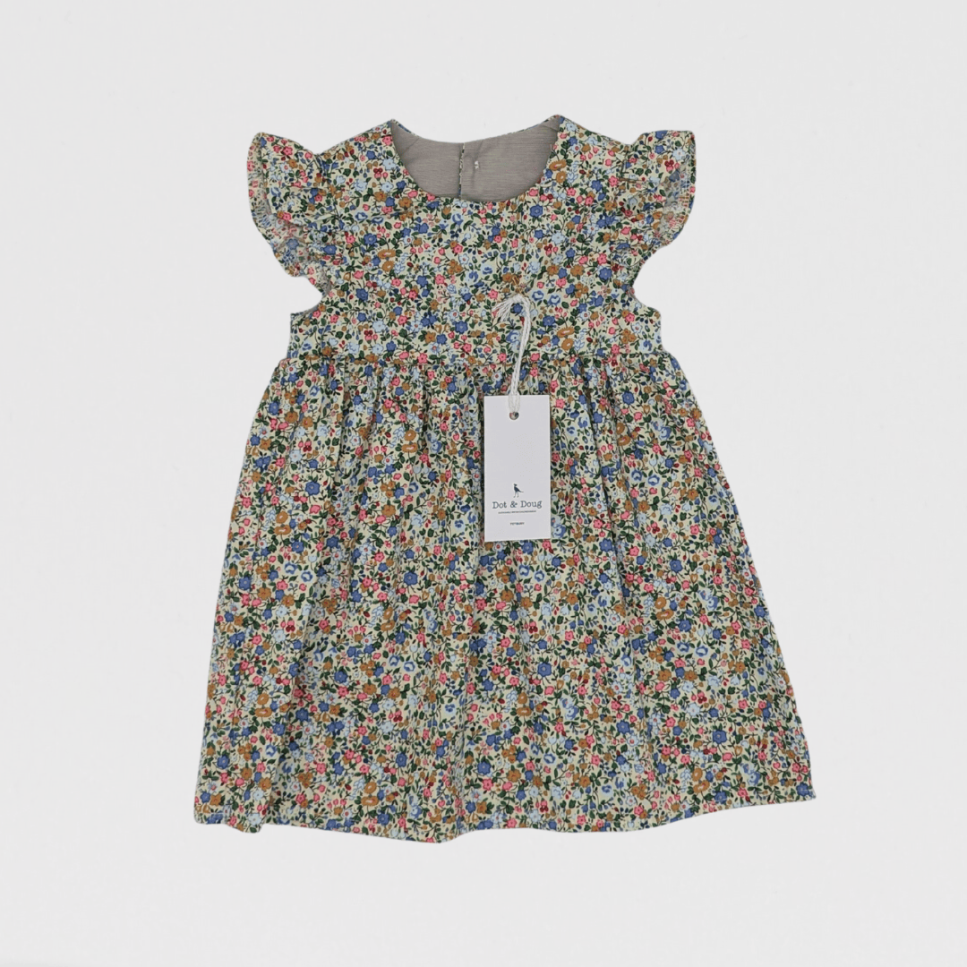 Darcie Floral Dress | Purple/Green/Multi