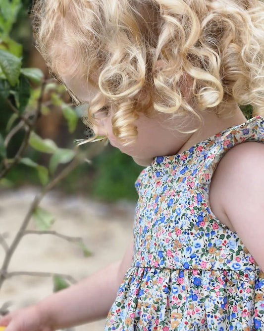 Darcie Floral Dress | Purple/Green/Multi