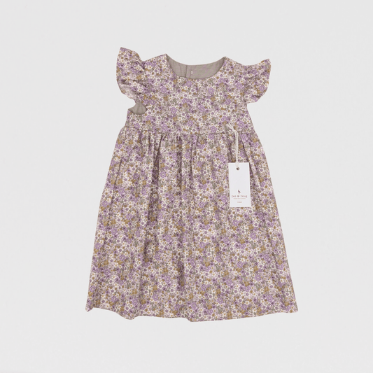 Darcie Floral Dress | Purple/Yellow/Multi