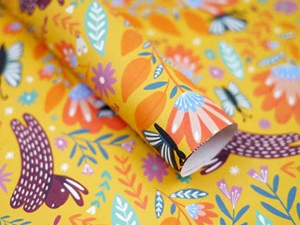 Folk Bunnies Wrap