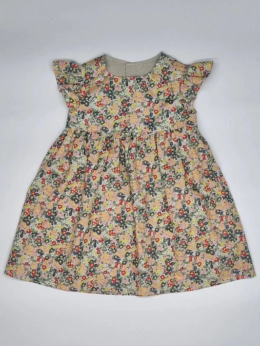 GREEN FLORAL DRESS