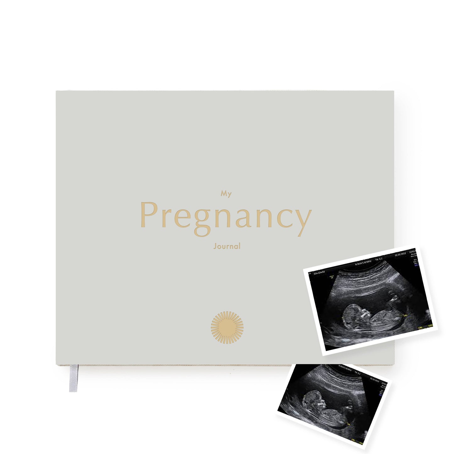 Grey Pregnancy Journal  - Mum Gift - Pregnancy - Mum To Be