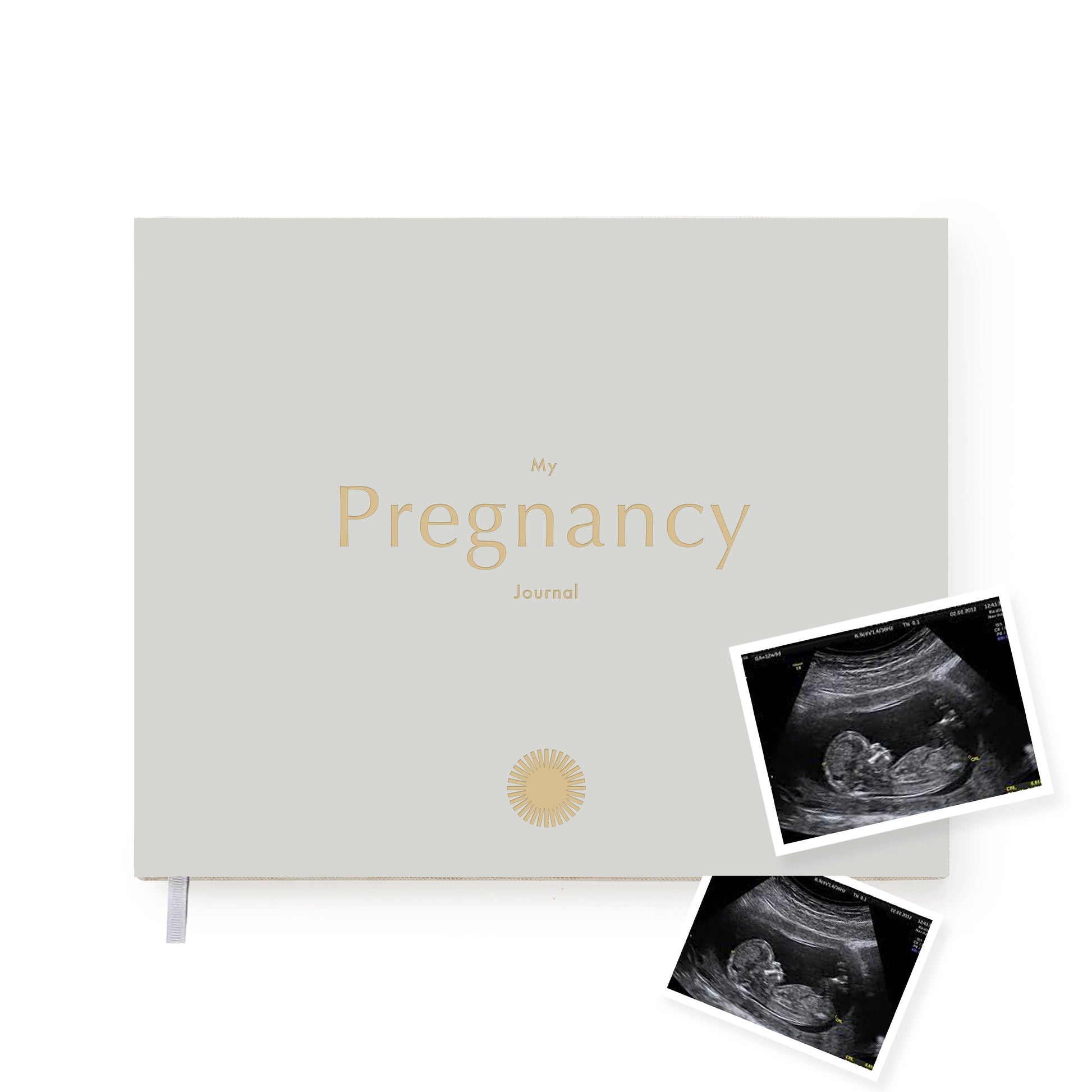 Grey Pregnancy Journal  - Mum Gift - Pregnancy - Mum To Be
