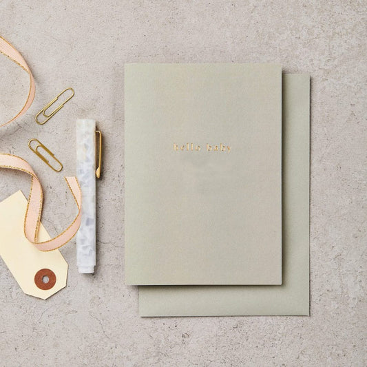 Hello Baby Card