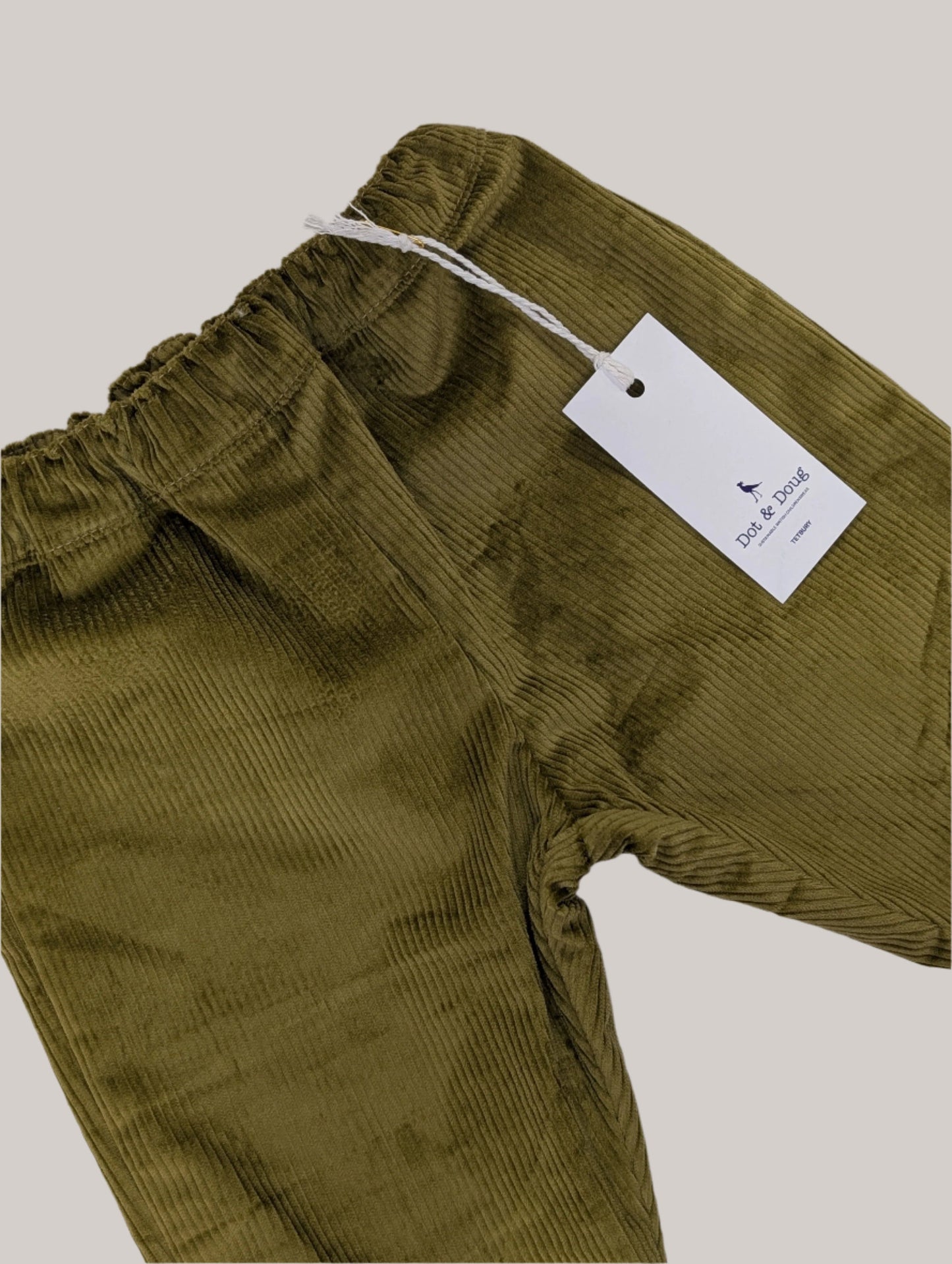 Khaki Cord Trousers