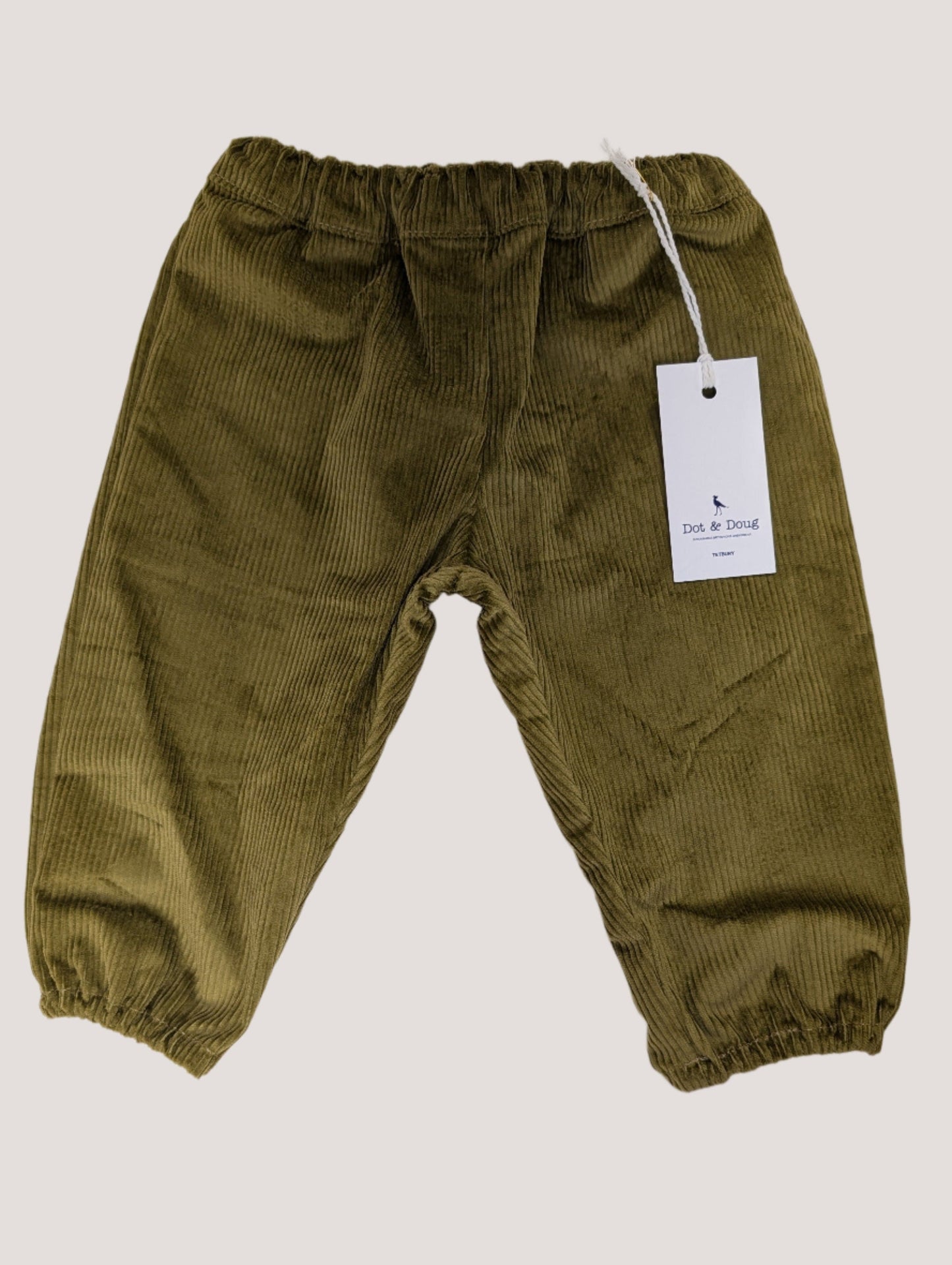 Khaki Cord Trousers
