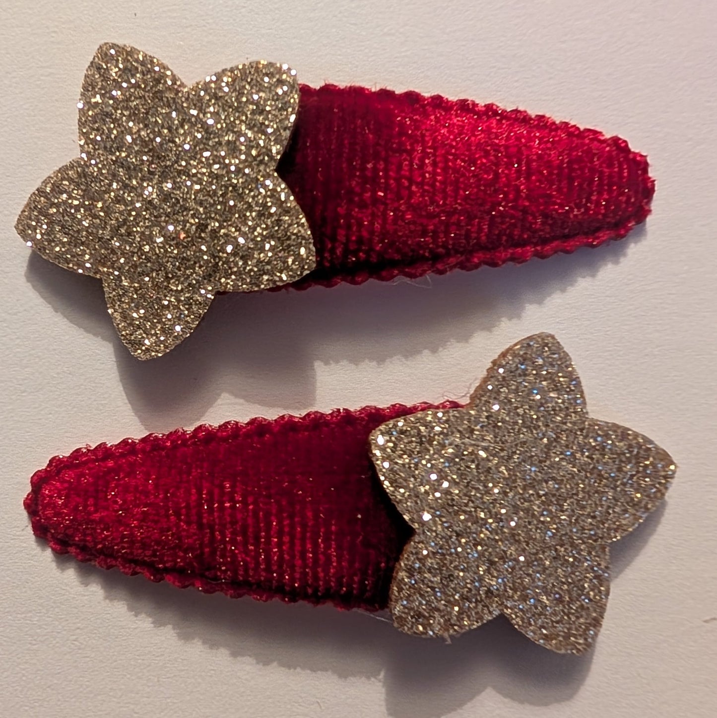 Hair Clips La Fleures Hair Clips | Red Star